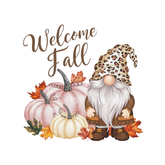 Gnome Welcome Fall