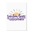 Suntan Lines & Day Drinking by Print Palette