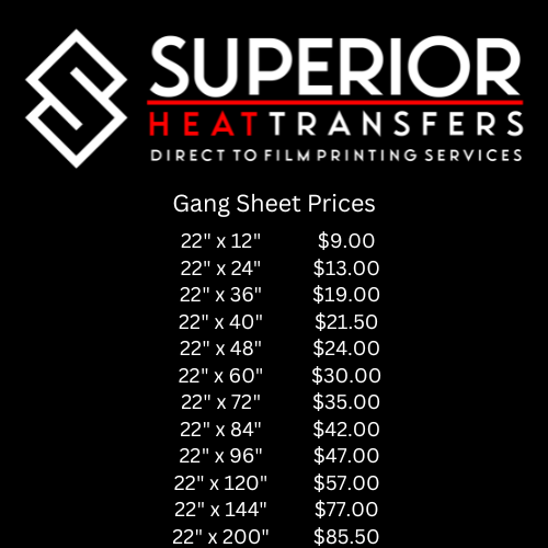 Studio Builder - Use Our Gang Sheet Builder