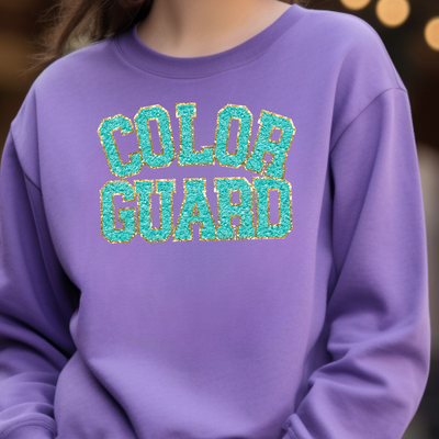 Colorguard Faux Embroidery Glitter by Print Palette