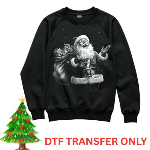 Vintage Santa with sack