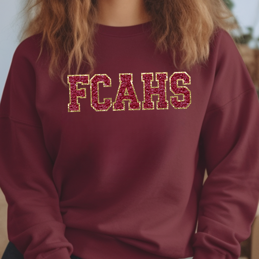FCAHS Faux Embroidery Glitter by Print Palette
