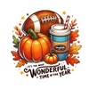 Most Wonderful Time of the Year Fall and Football
