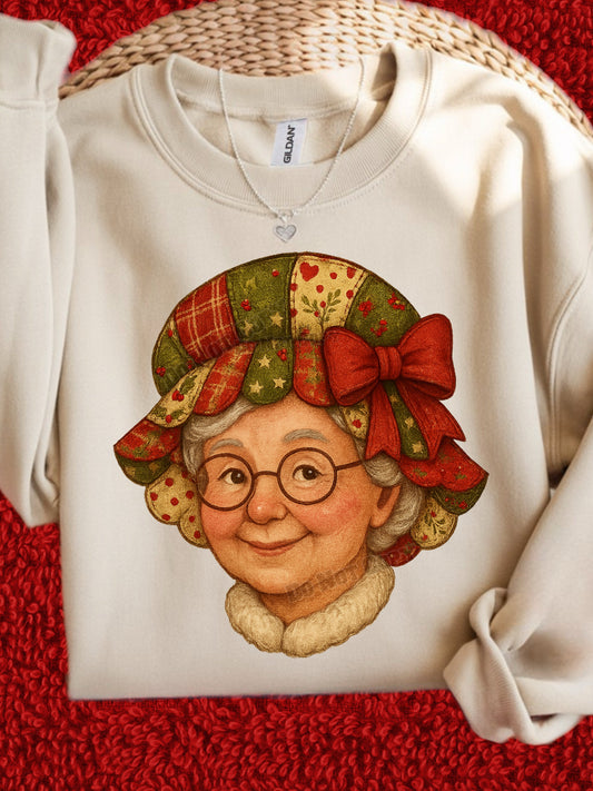 Mrs. Clause Quilted Hat