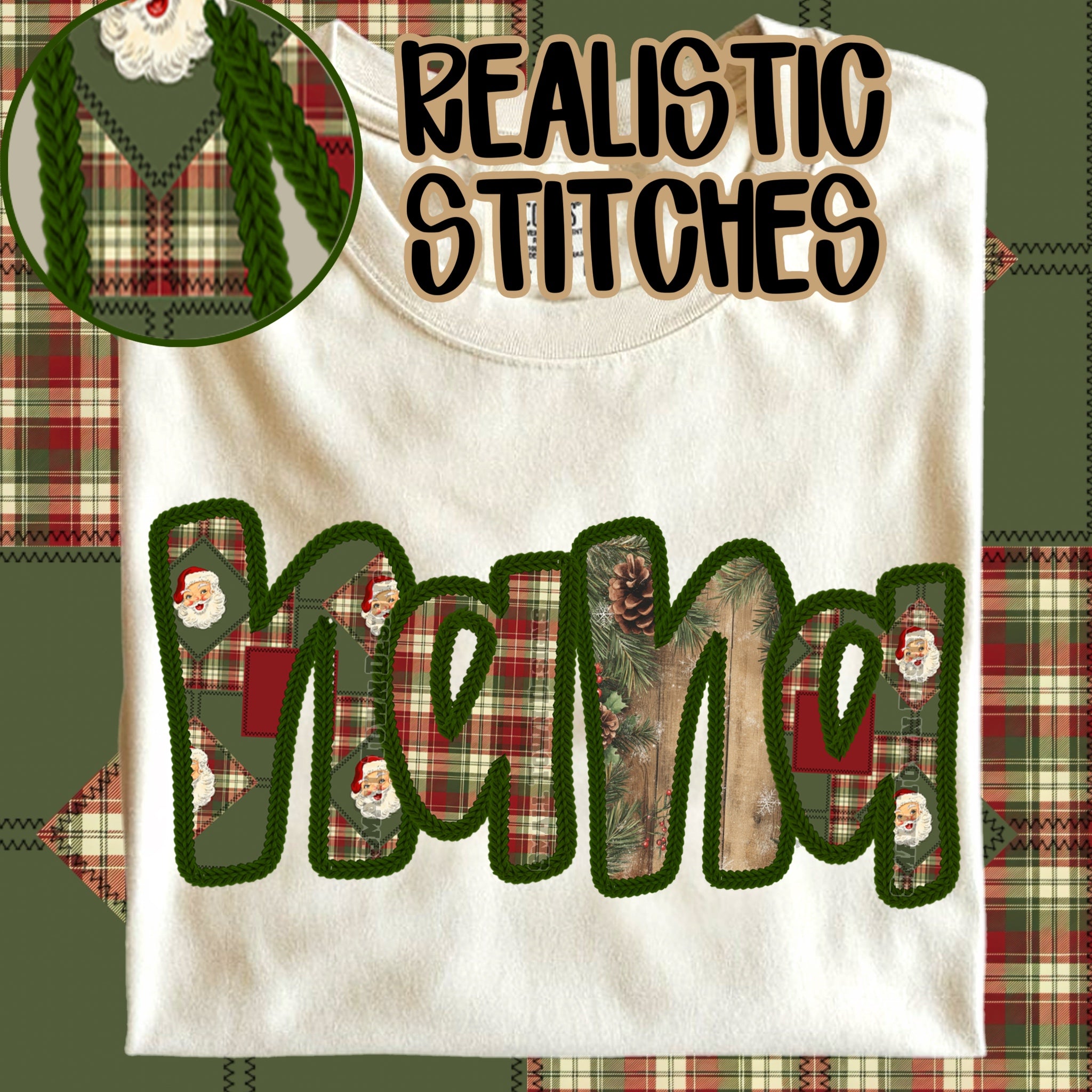 Nana Stitch Santa