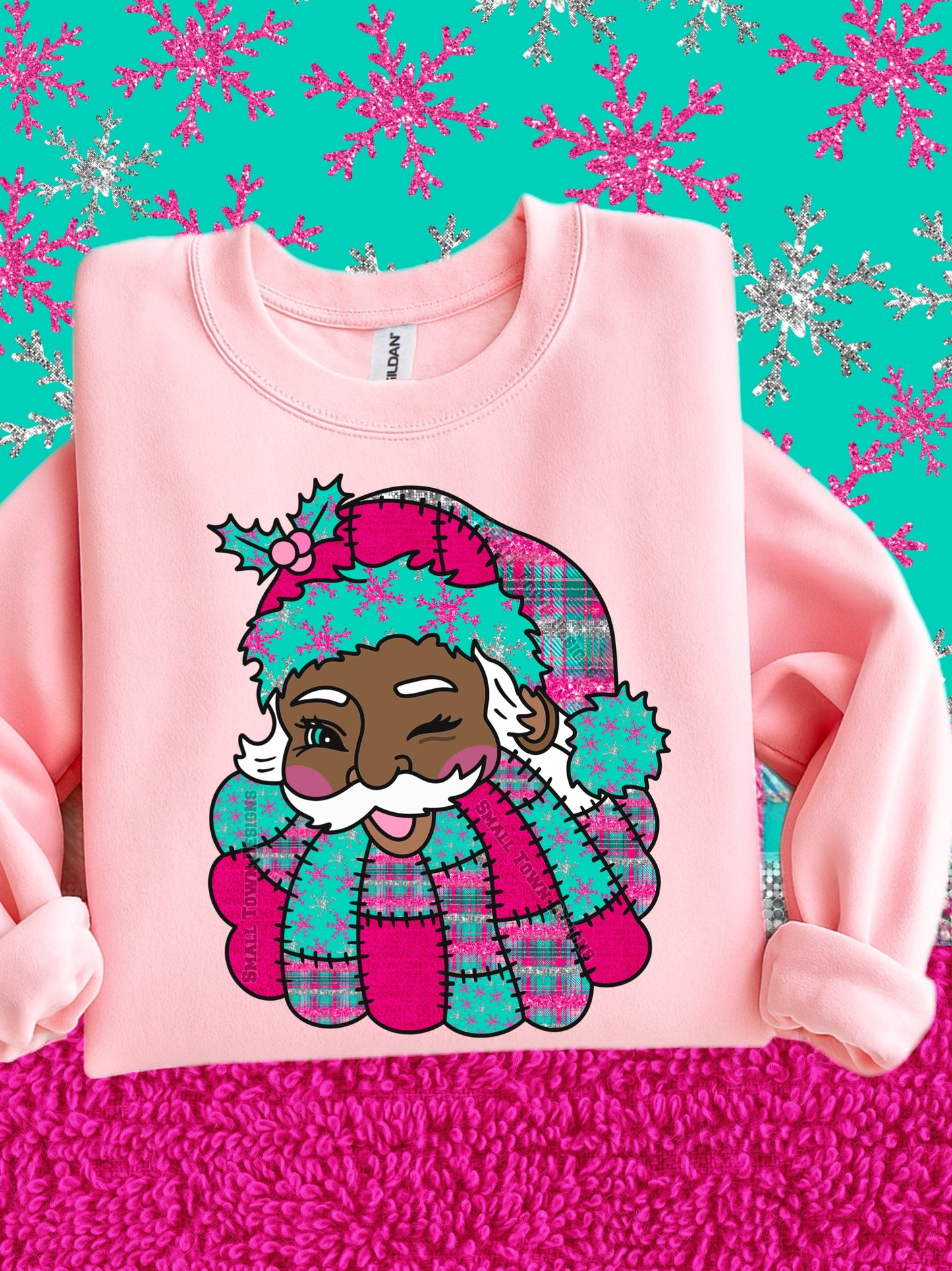 Santa 2 Quilt Pattern