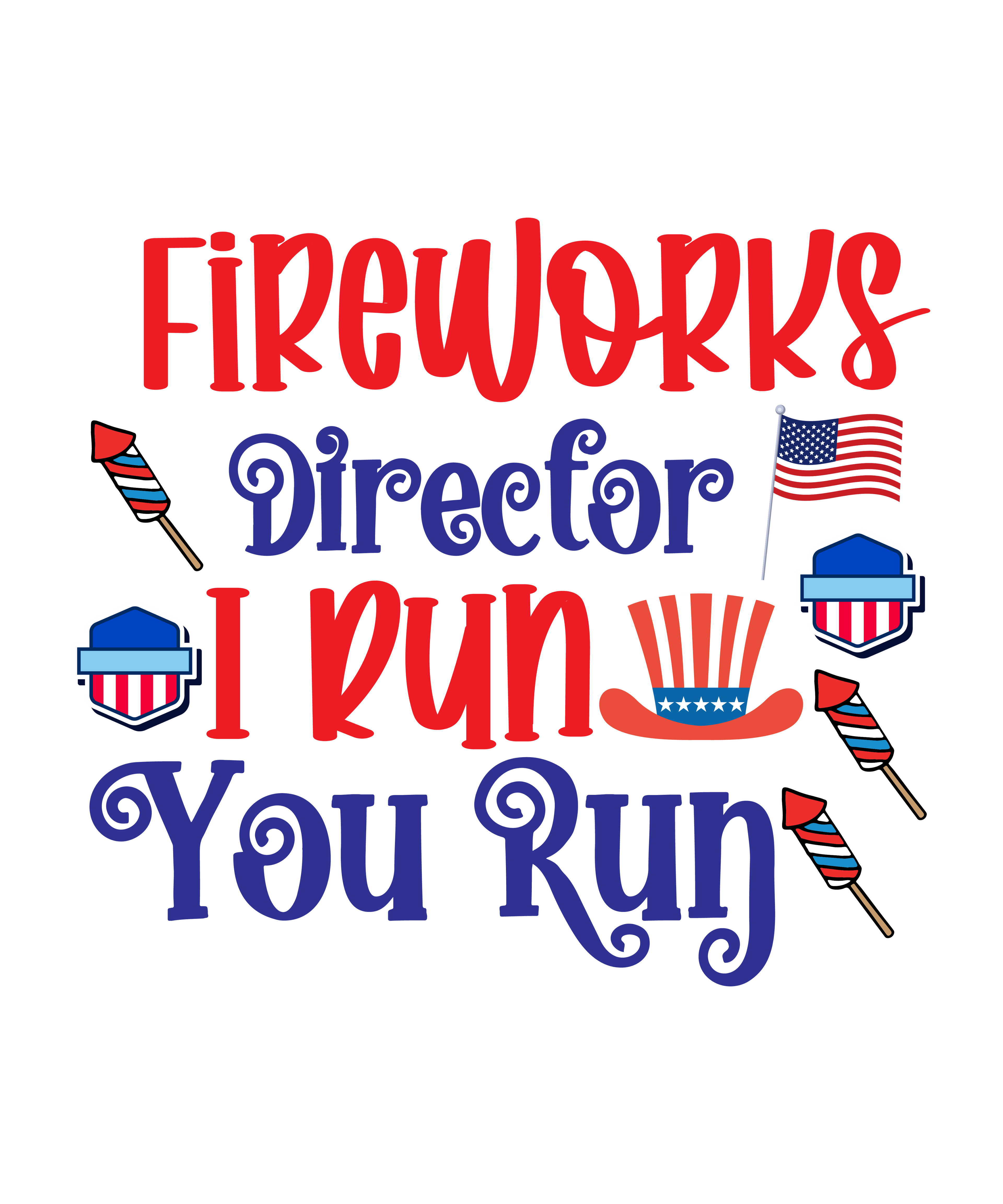 4th of July 350 - Fireworks Director I Run You Run 01
