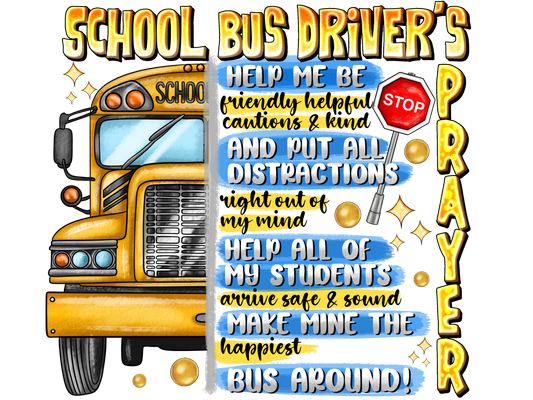 Teacher 602 - Schoolbusdriversprayer