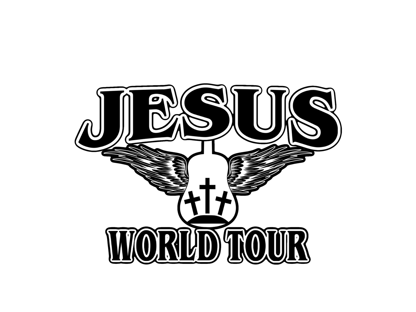 Retro Jesus tour front