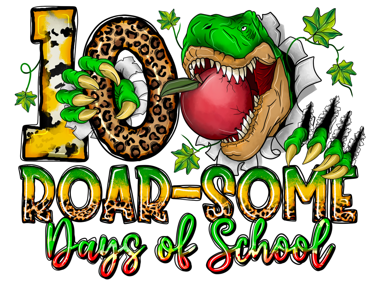 Teacher 46 - 100roarsomedaysofschool