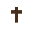 brown cross