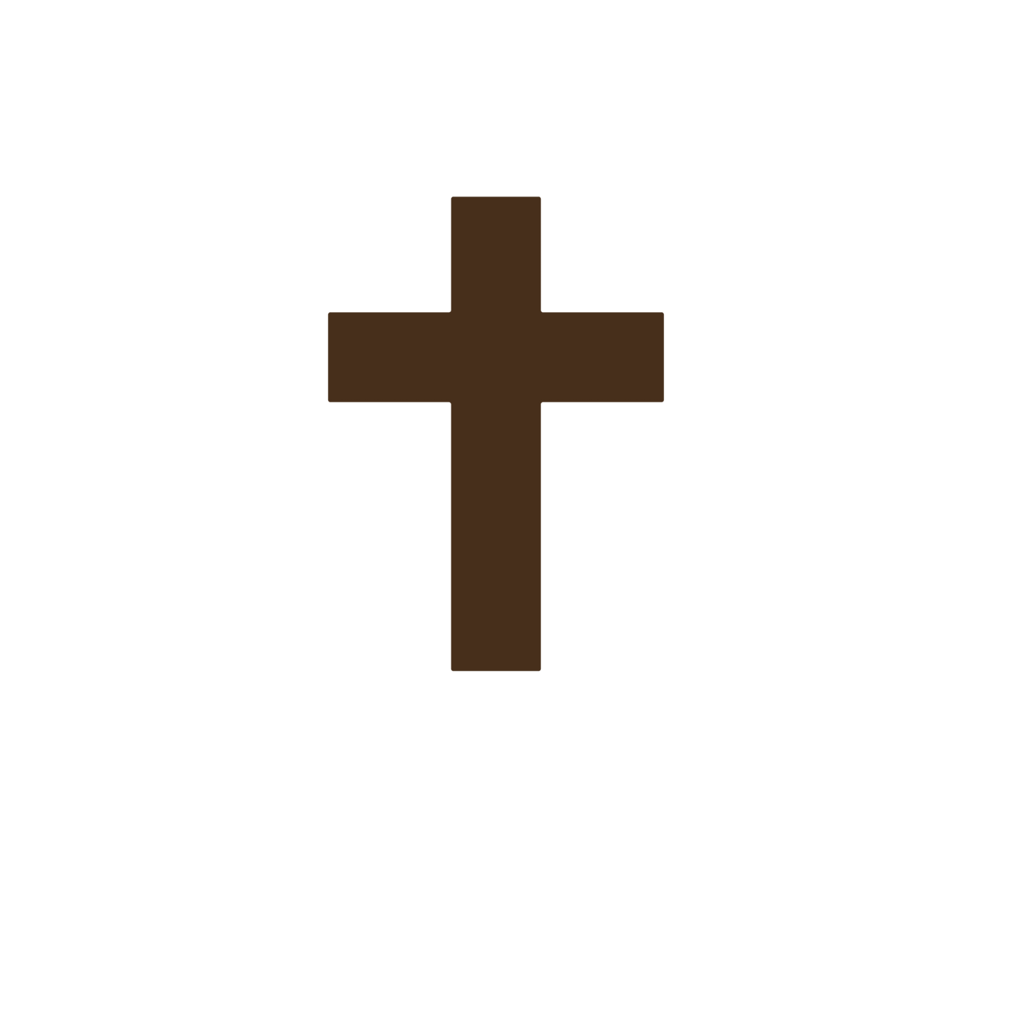 brown cross