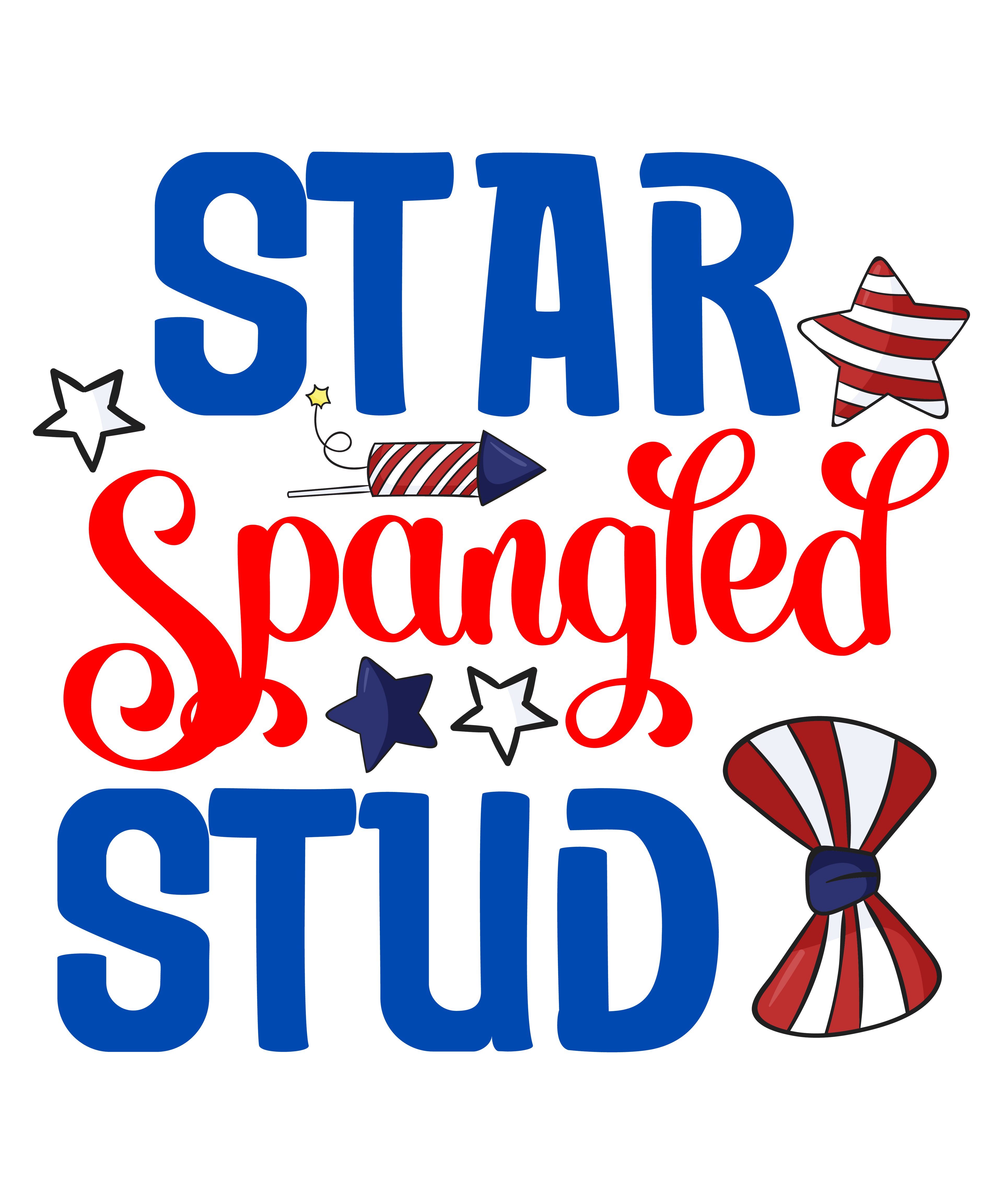 4th of July 537 - Star Spangled Stud 01