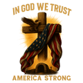 IN GOD WE TRUST AMERICA STRONG