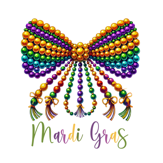 Mardi Gras 716 - Mardi Gras Coquette Pngcoquette Bow 111922585 Mardi Gras Coquette Png,Coquette Bow Png