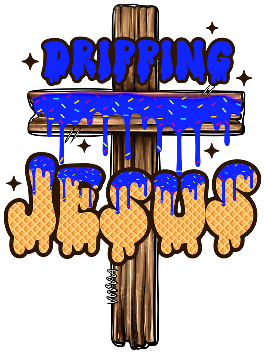 drip blue
