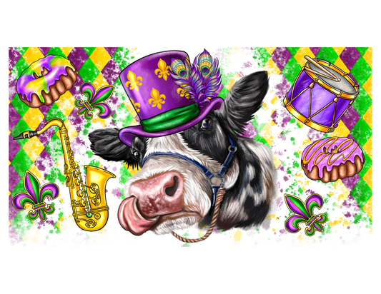 Mardi Gras 746 - Mardigrascow40oztumbler