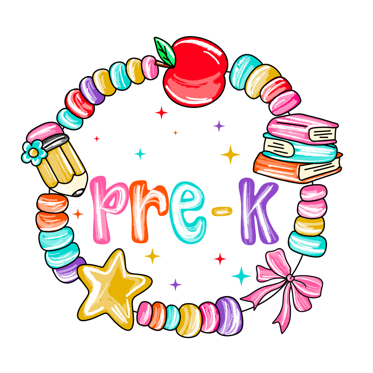 Back to School 384 - Prek Bracelet
