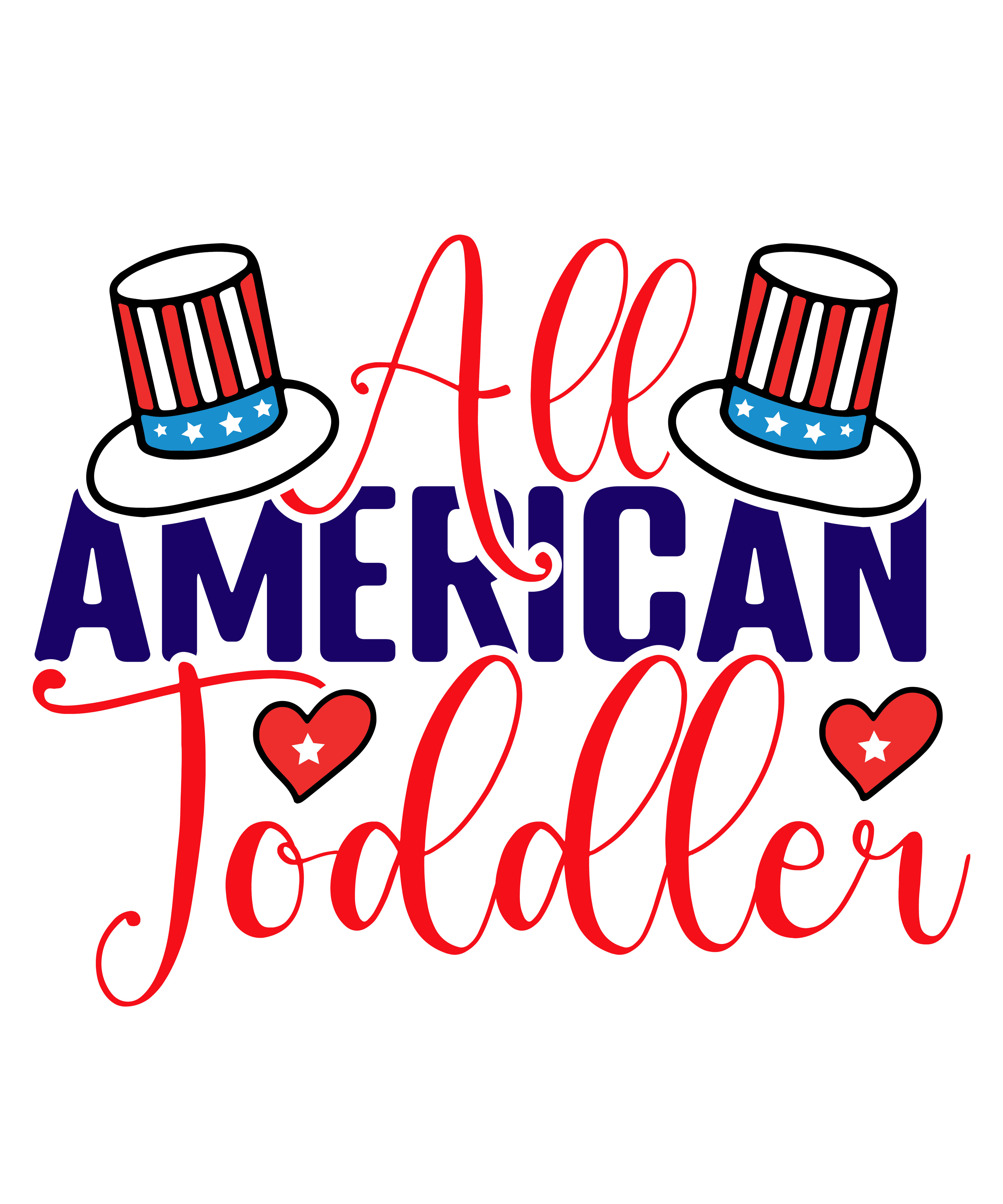 4th of July 317 - All American Toddler 01