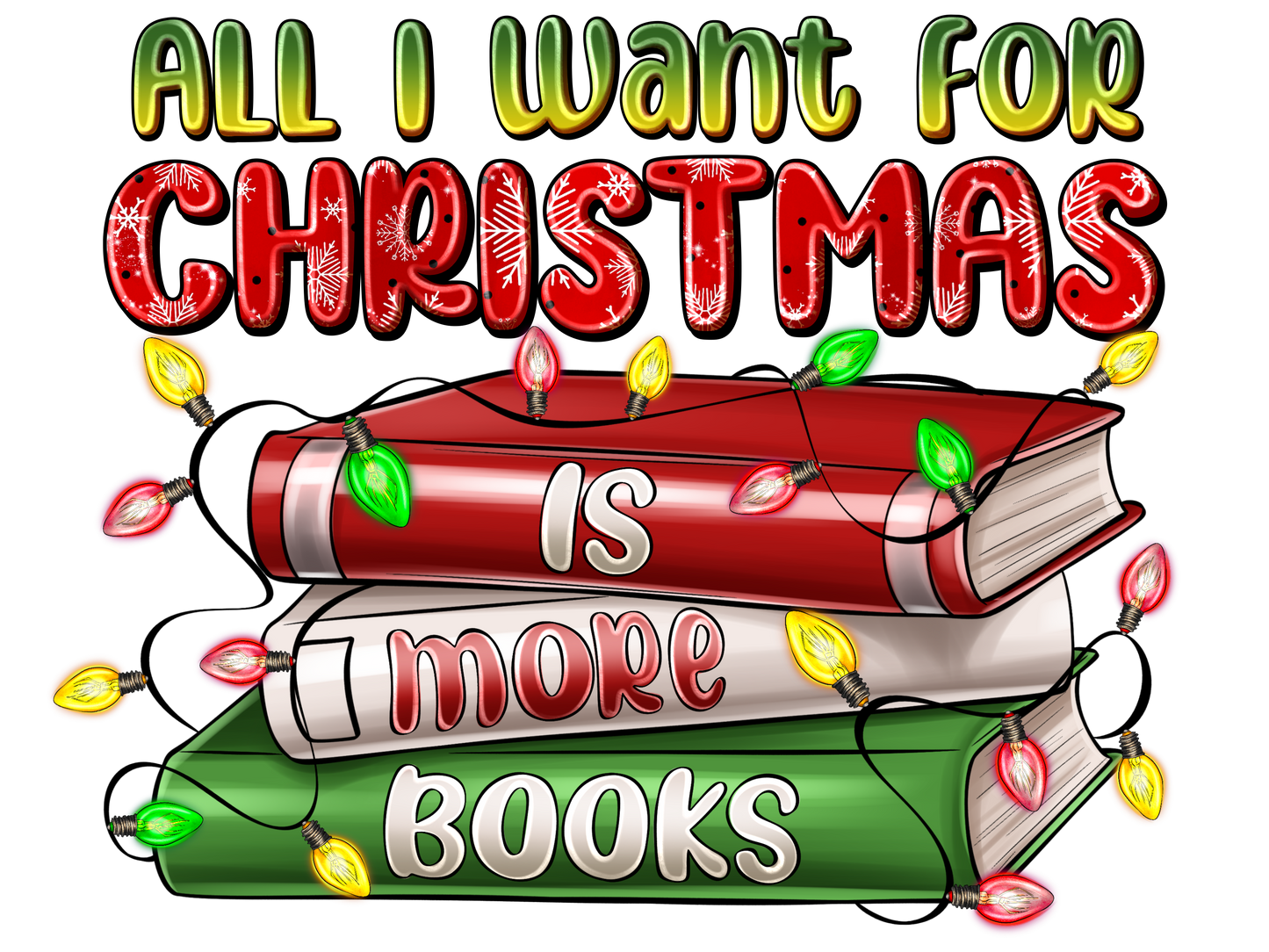 Teacher 90 - Alliwantforchristmasismorebooks