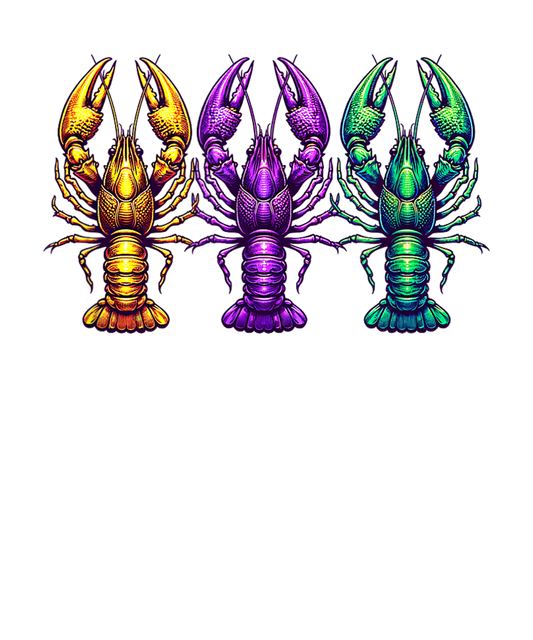 Mardi Gras Crawfish   T Shirt