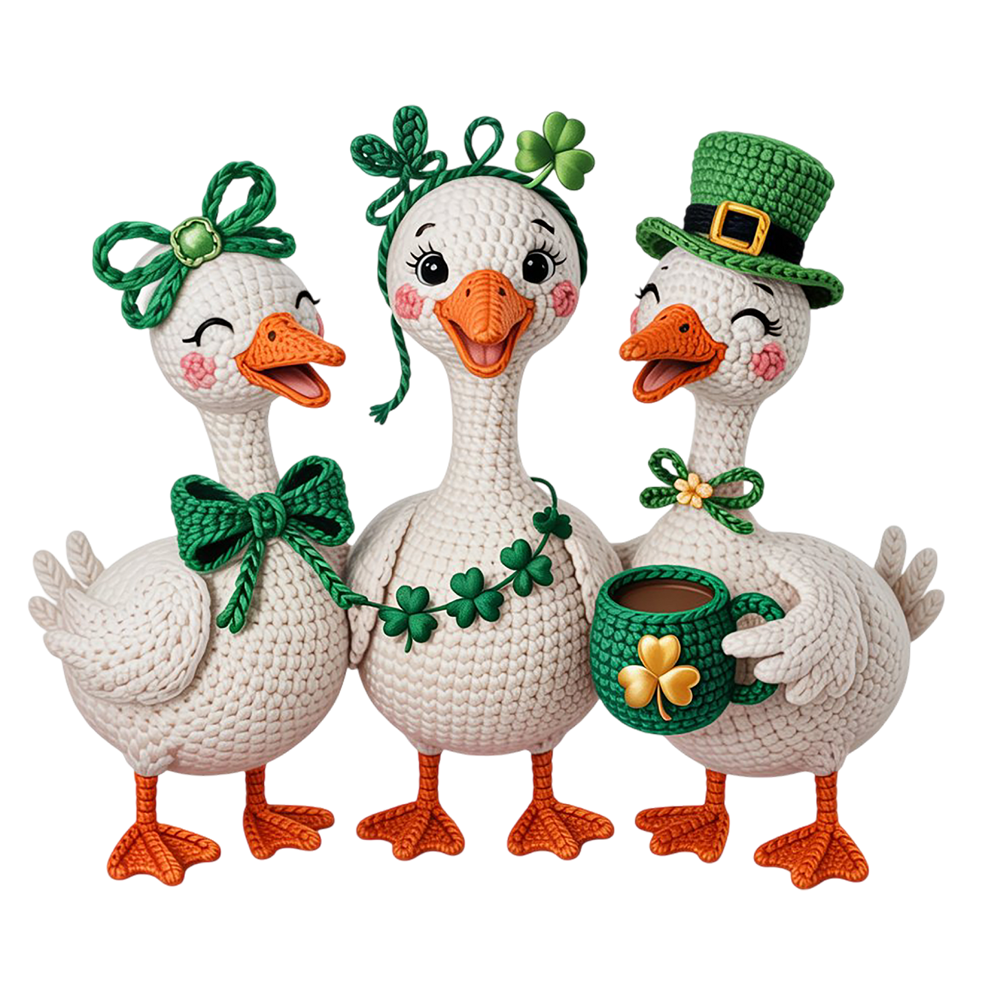 St. Patrick's Day 14 - Crochet St Patricks Day Silly 139019569 Crochet St Patrick’S Day Silly Goose Png