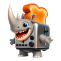 Randomness 1442 - Rhino Toasterino