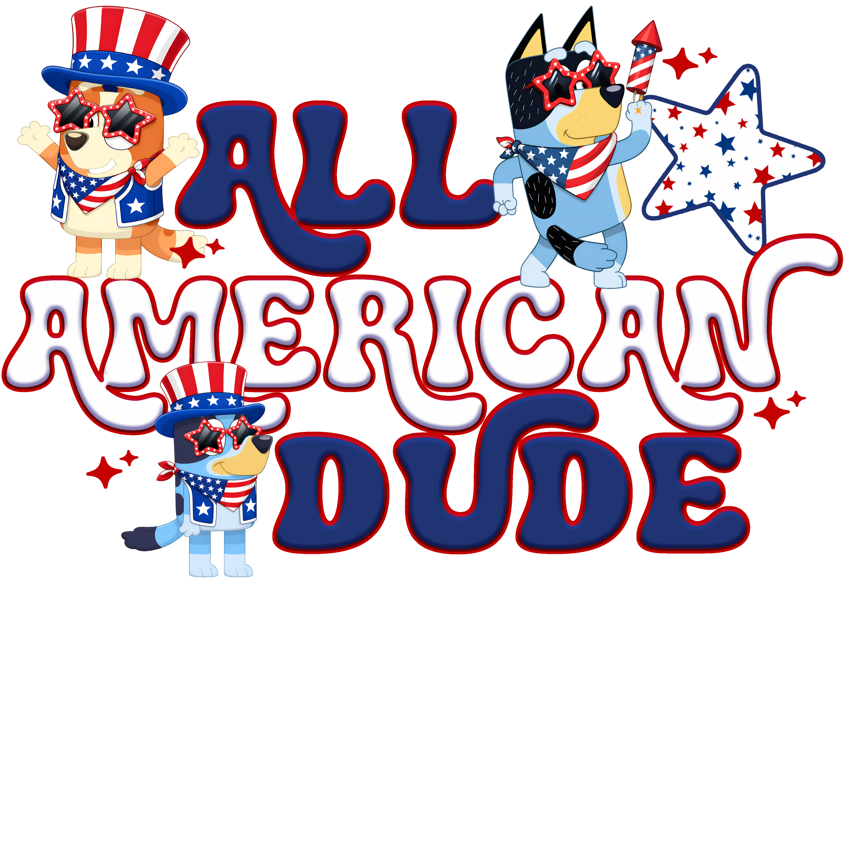 Randomness 45 - All American Dude Bluey