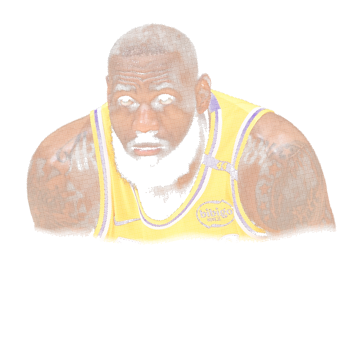 Randomness 977 - Lebronhalftone1