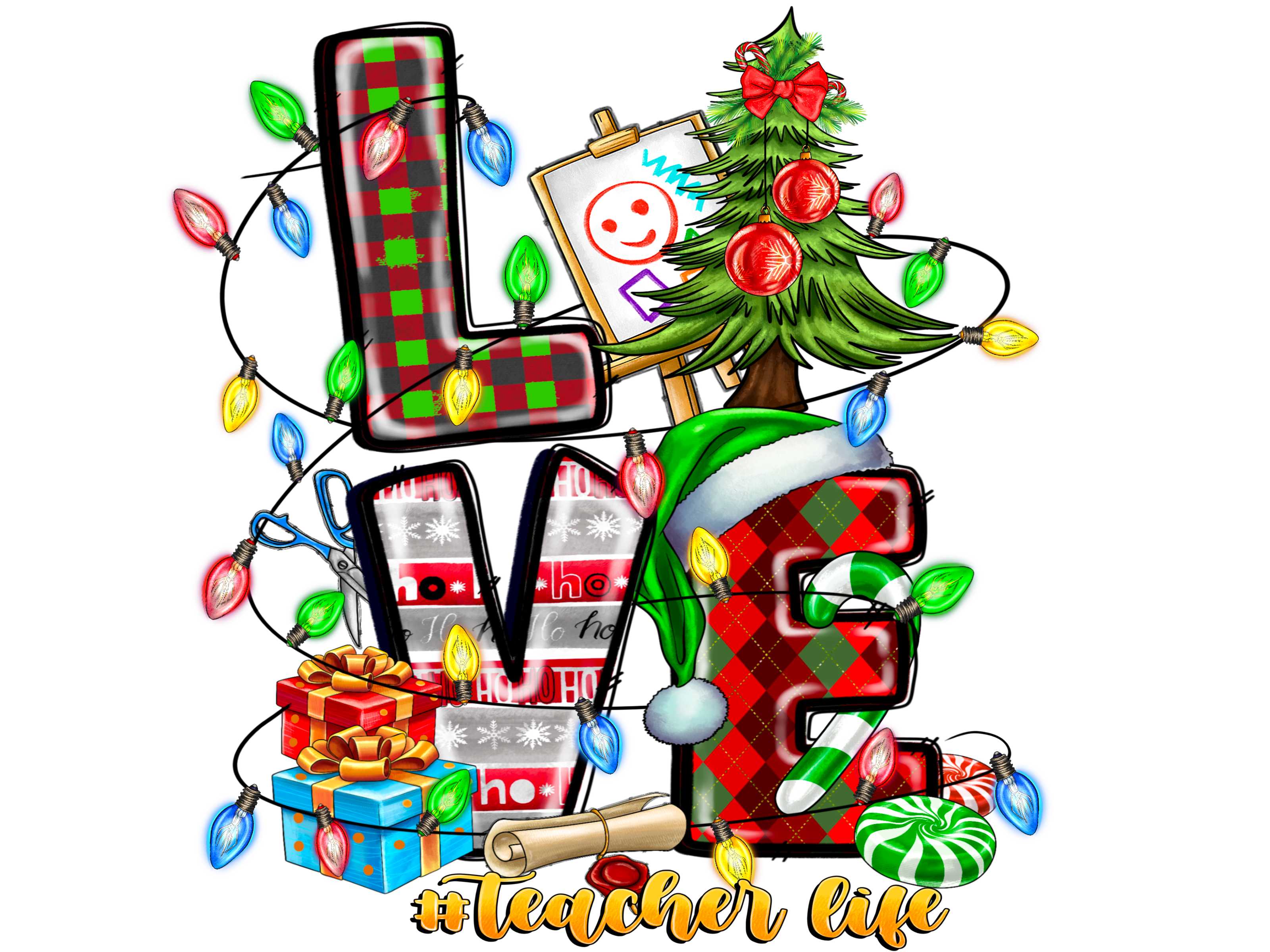 Teacher 449 - Loveteacherchristmas