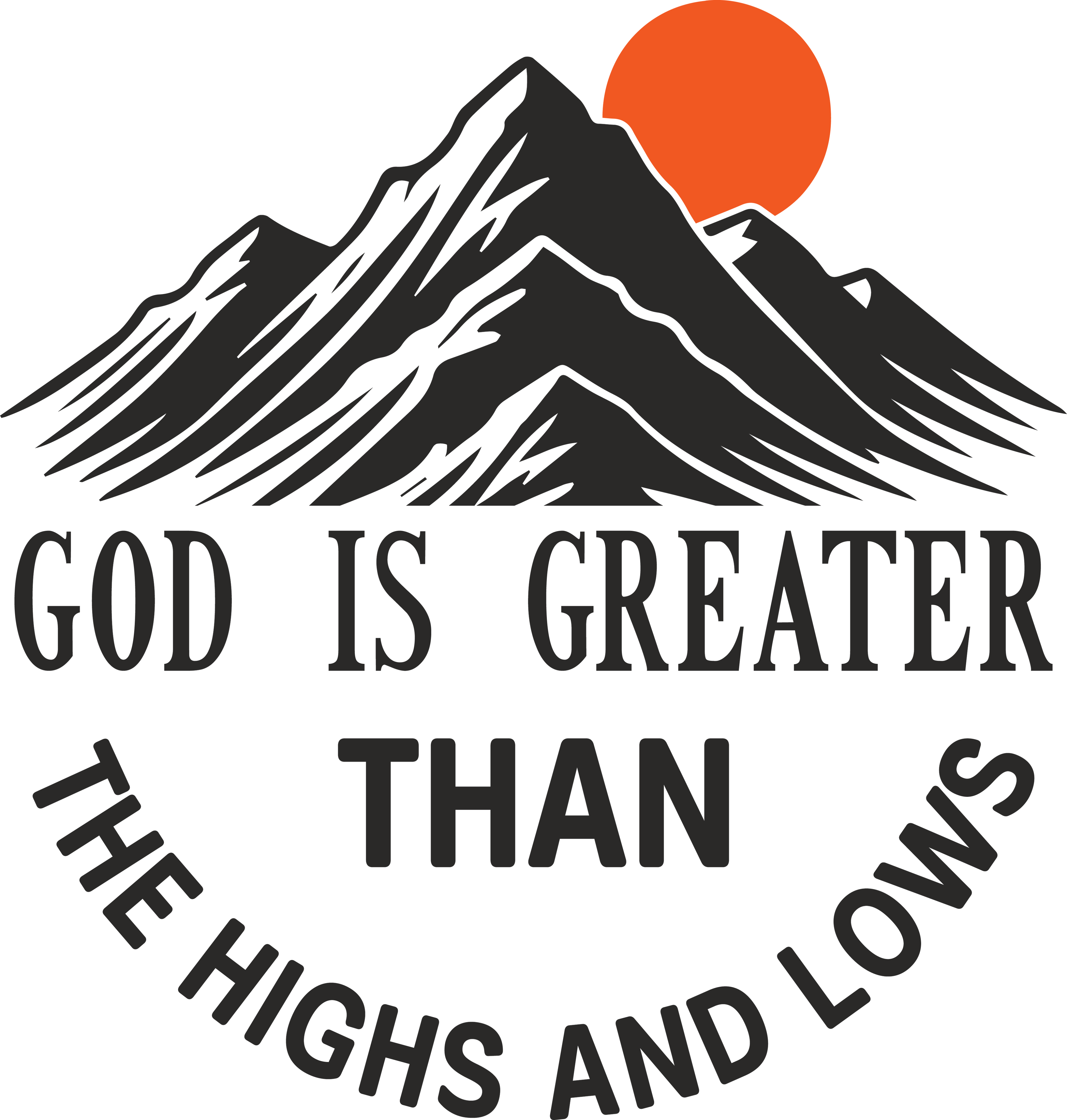 god is greater than the highs and lows