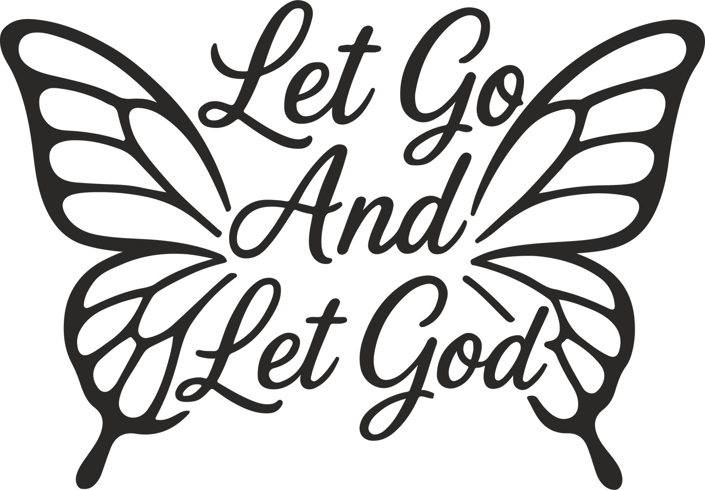 let go and let god