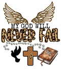 God will never fail