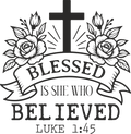 blessed is she who believed