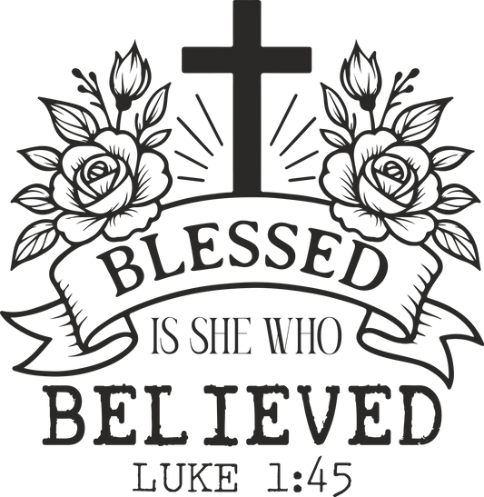 blessed is she who believed