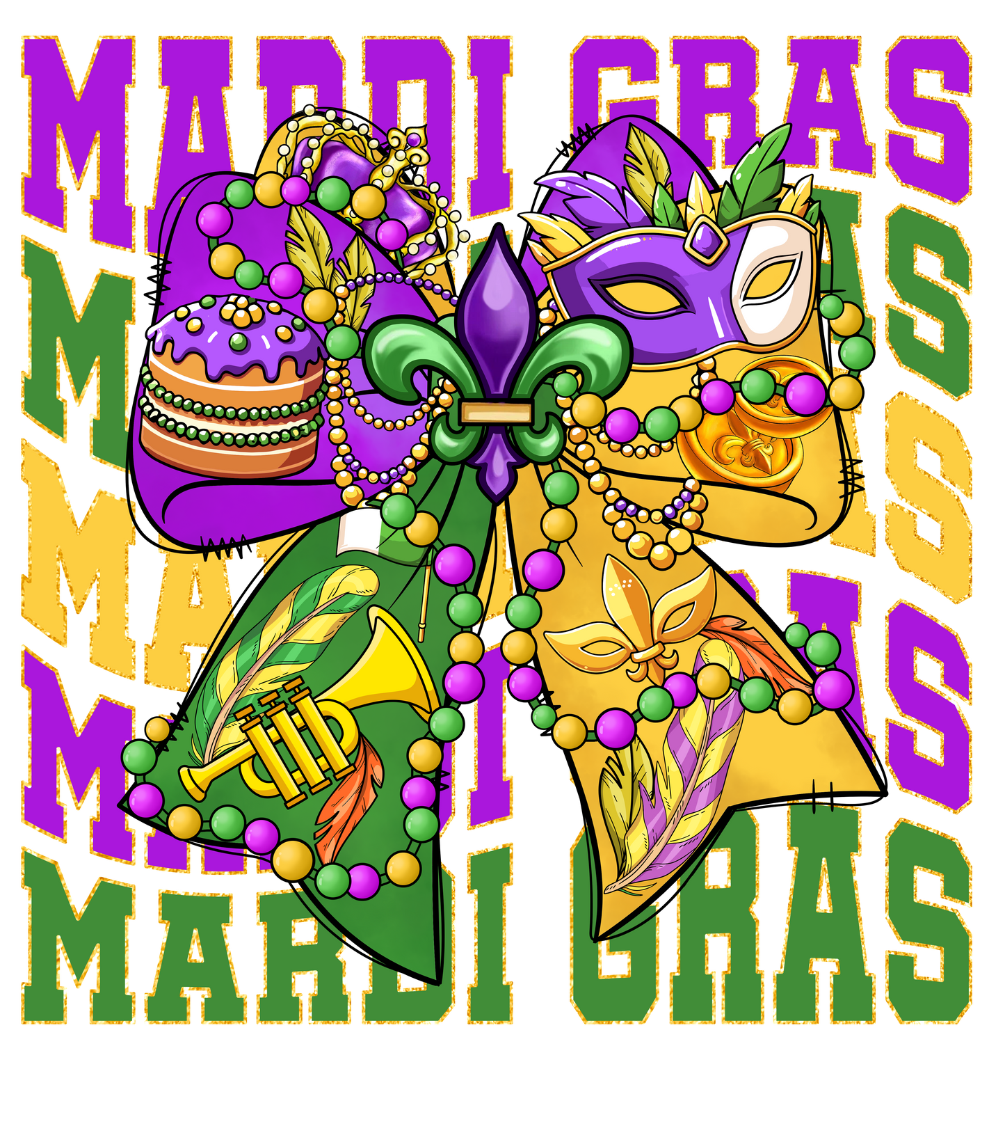 Mardi Gras 934 - Or 24122024 Nhuy Coquette Bow Mardi Gras 1