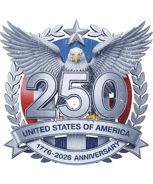 4th of July 52 - 250 Years Usa Flag American 250th Anniversary Patriotic Long Sleeve T Shirt