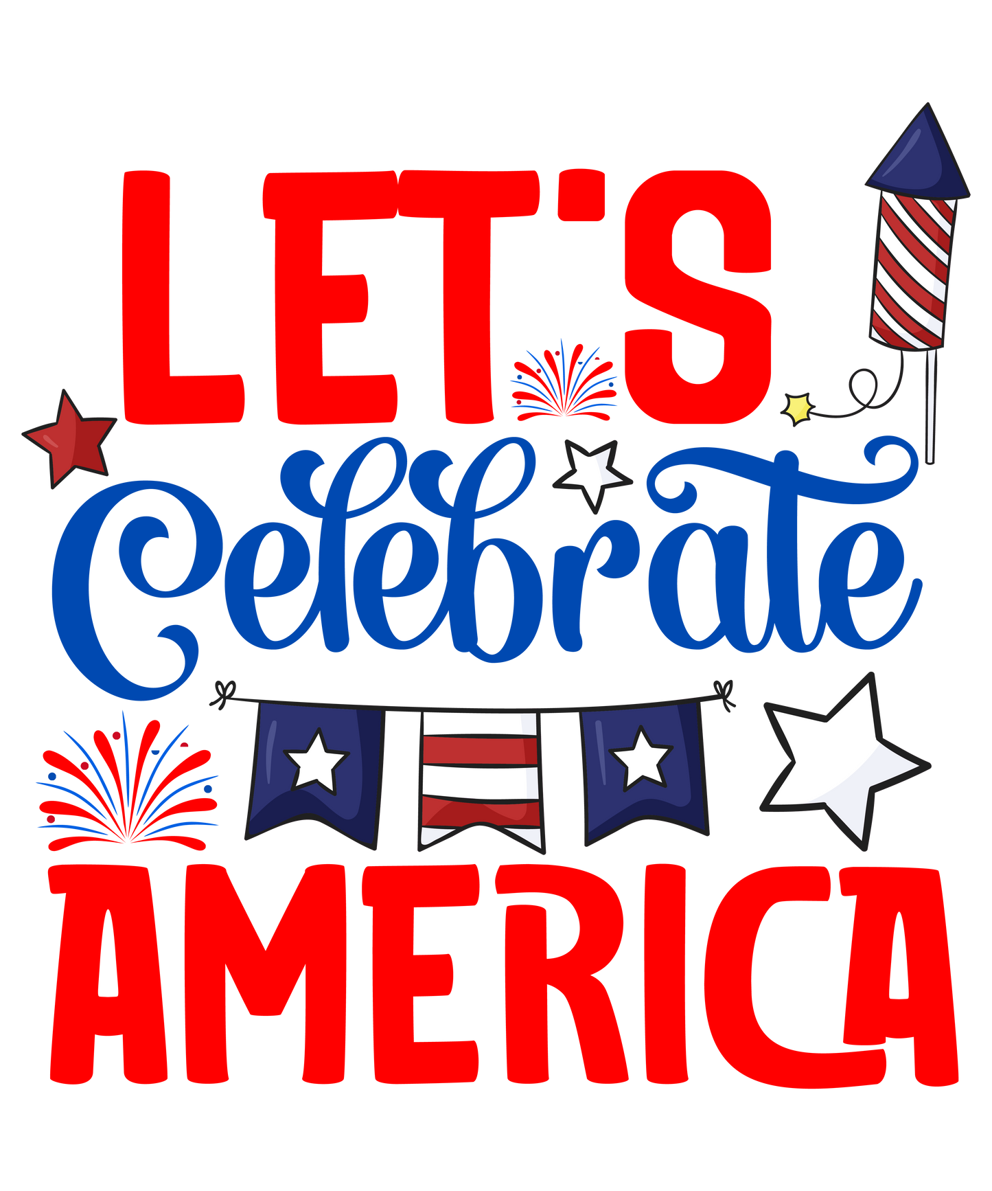 4th of July 388 - Let'S Celebrate America 01
