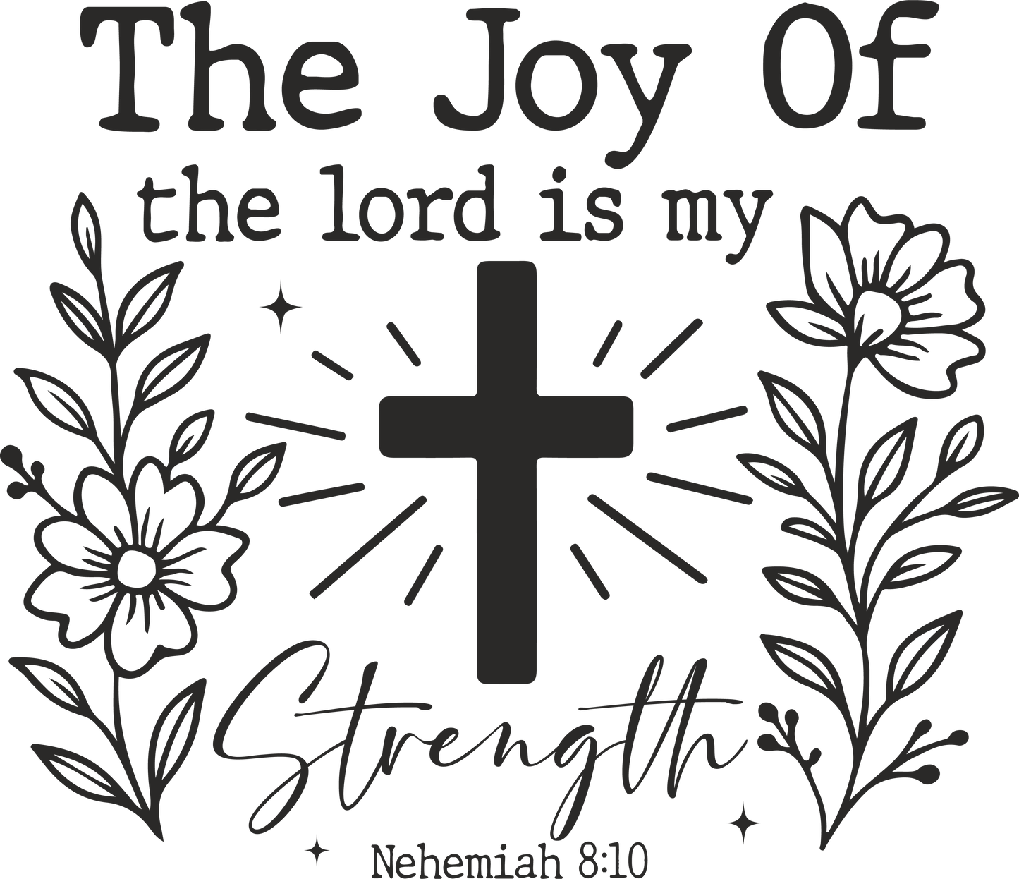 the joy of the lord is my strength
