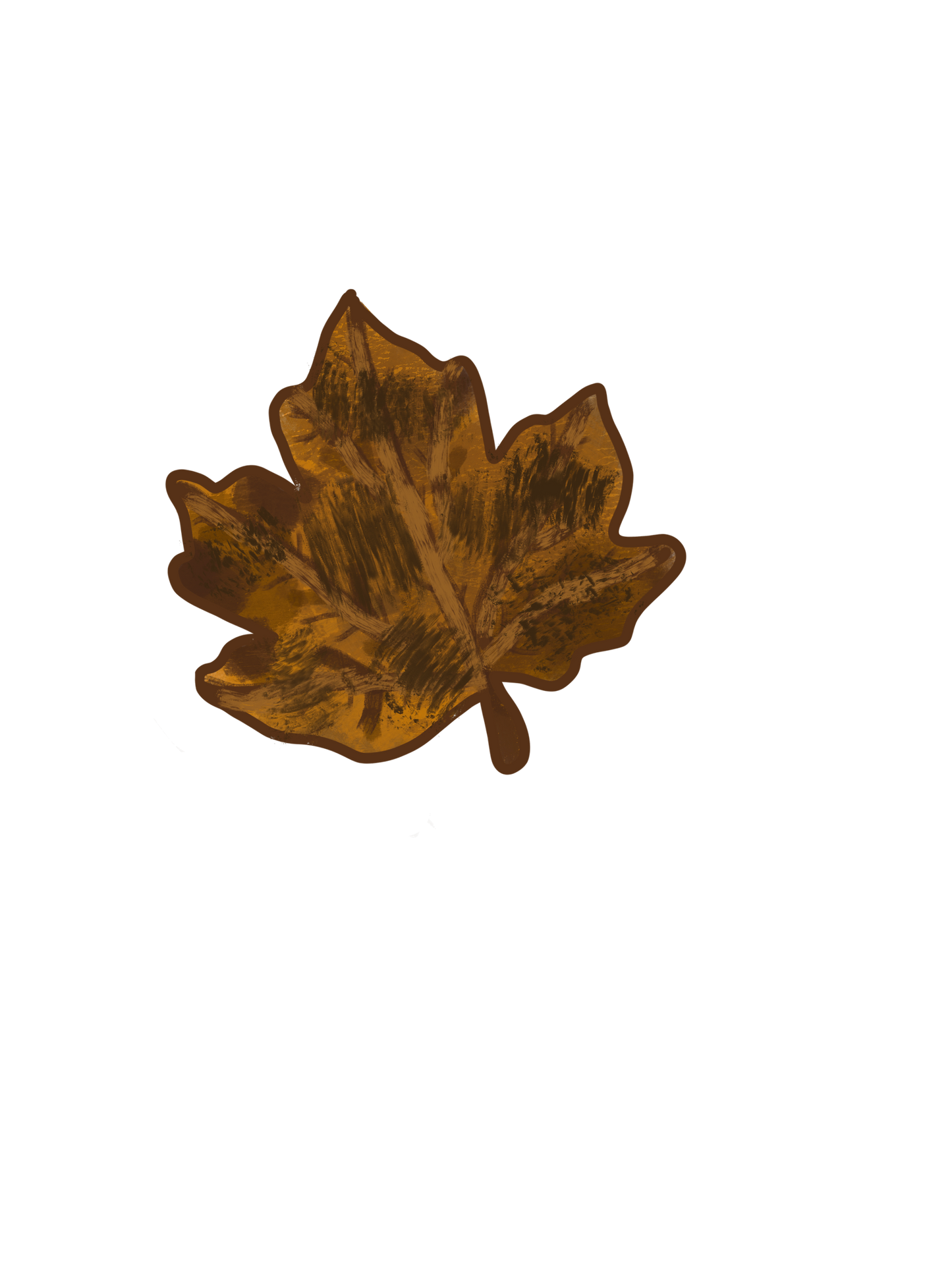 brown leaf