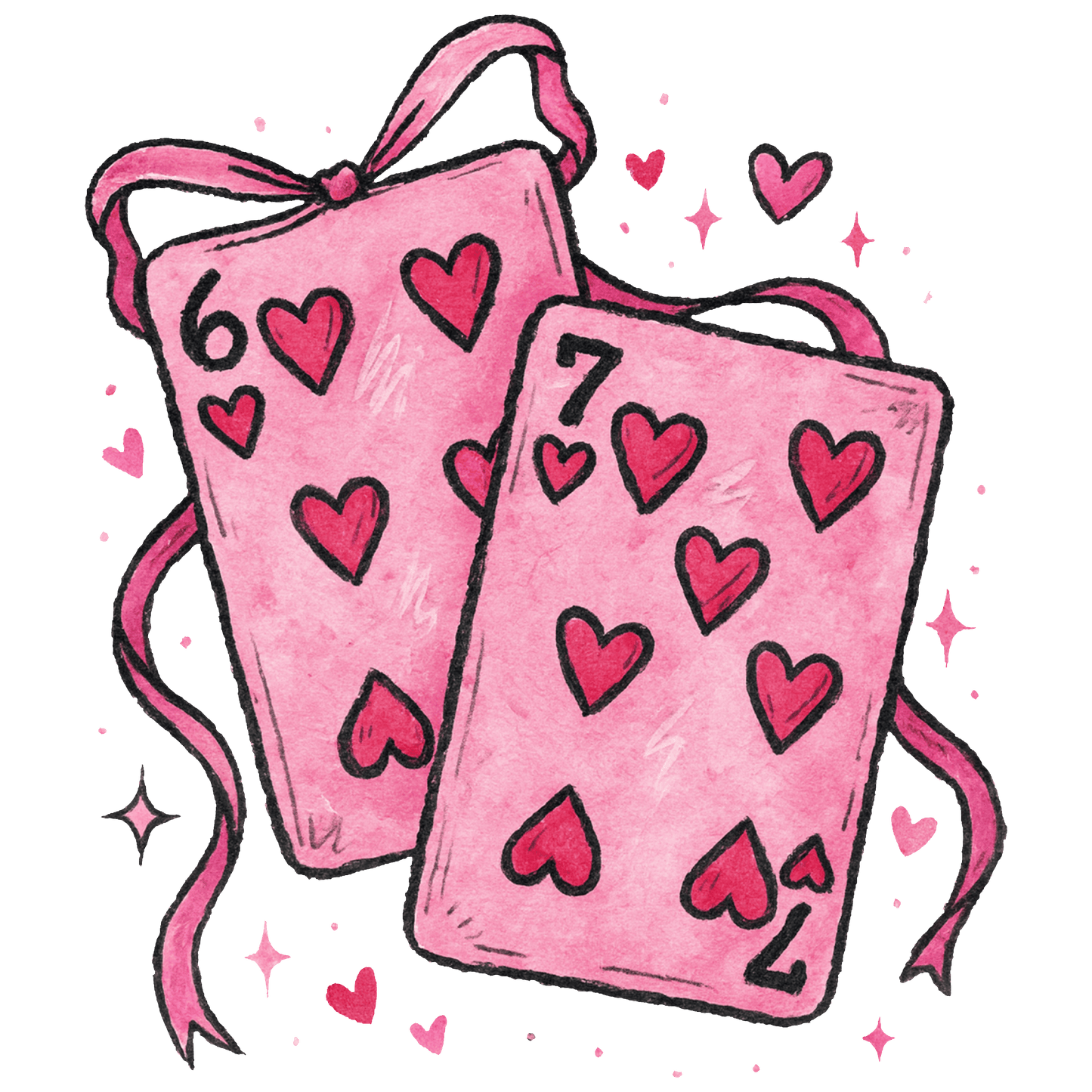 Valentine's Day 113 - Six Seven Playing Cards