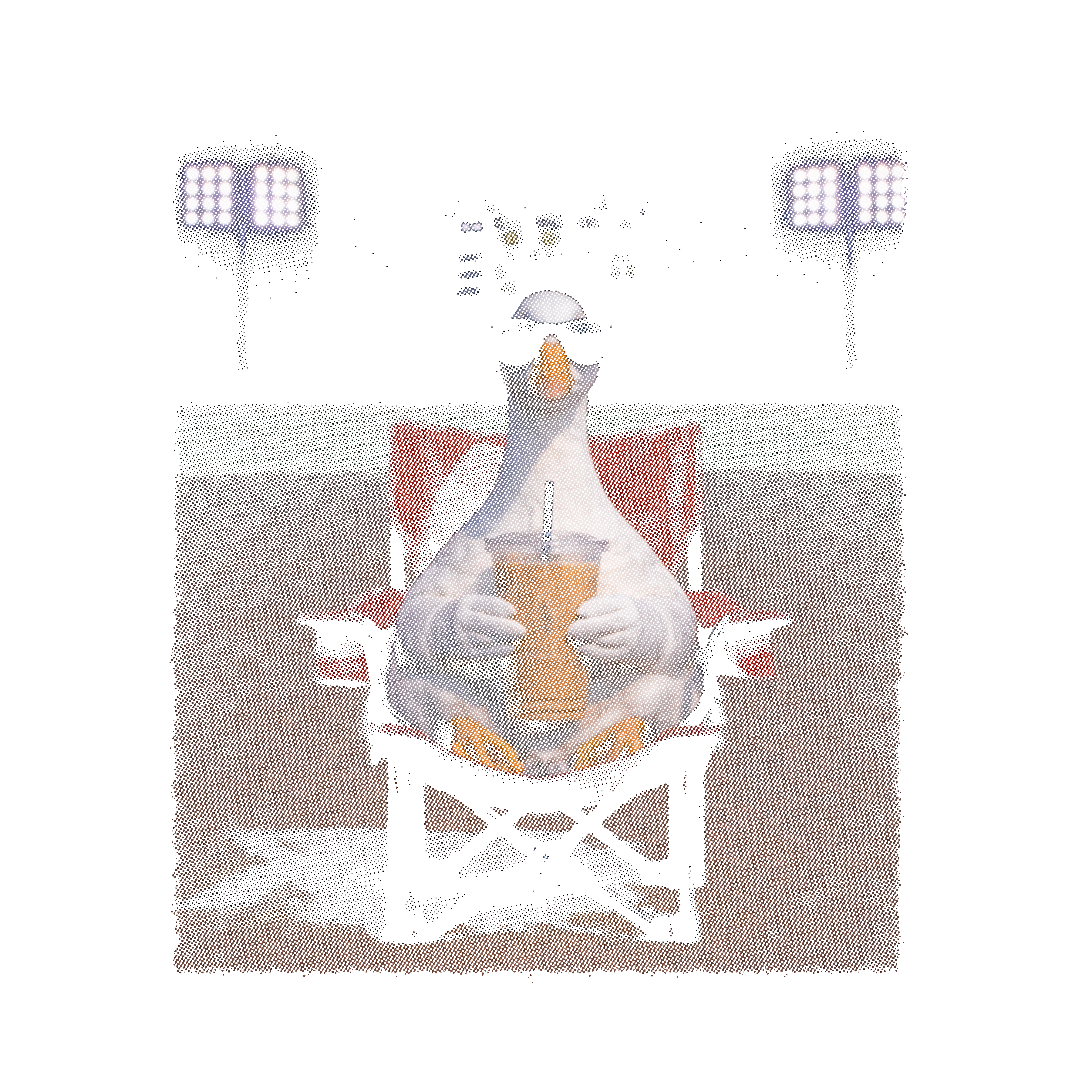 Randomness 748 - Goosebaseball Halftone