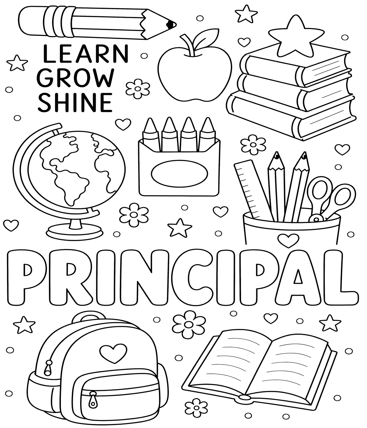 Randomness 1386 - Principal Line Art
