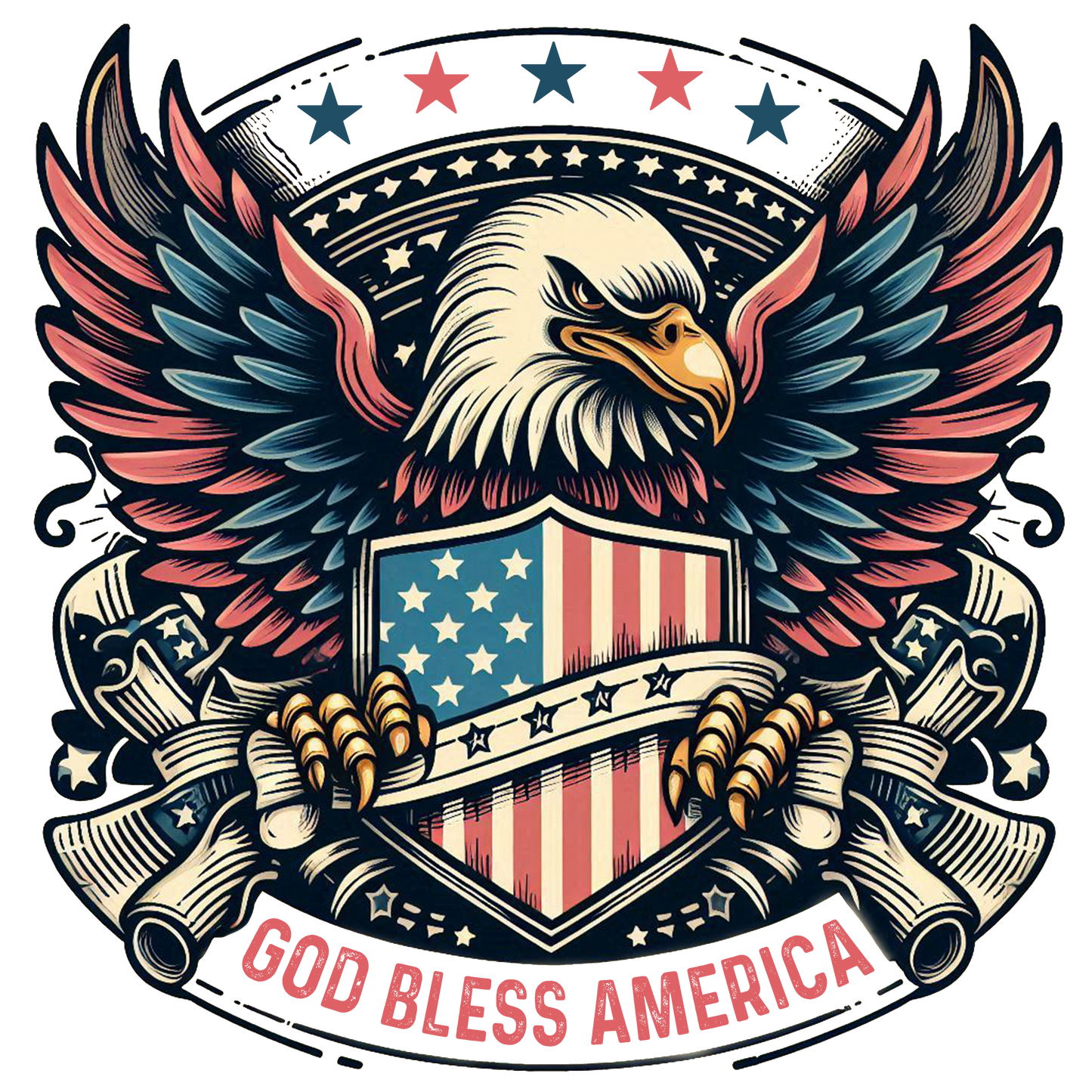 4th of July 215 - 4th Of July Png God Bless America Png