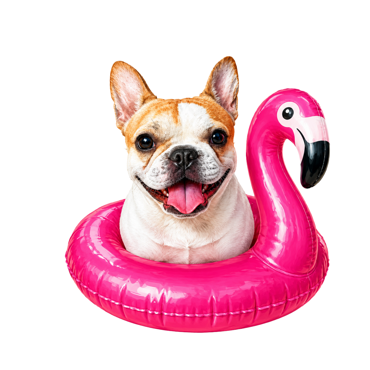 Randomness 652 - Float Tan White Frenchie