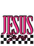Jesus pink front