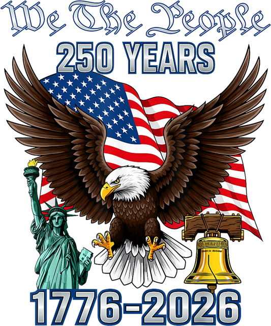 4th of July 42 - 250 Years American 250th Anniversary Usa Us Flag 4th Of July T Shirt