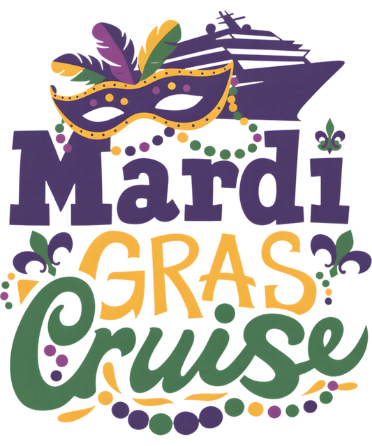 Mardi Gras 600 - Mardi Gras Cruise Crew 2026 Family Friend Group Vacations Sweatshirt (4)