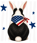 Randomness 329 - Black White Bunny Back