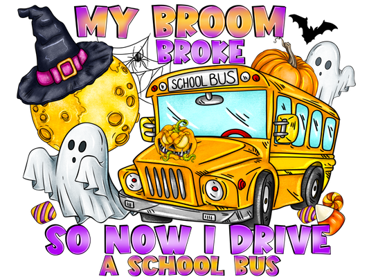 Teacher 492 - Mybroombrokesonowidriveaschoolbus